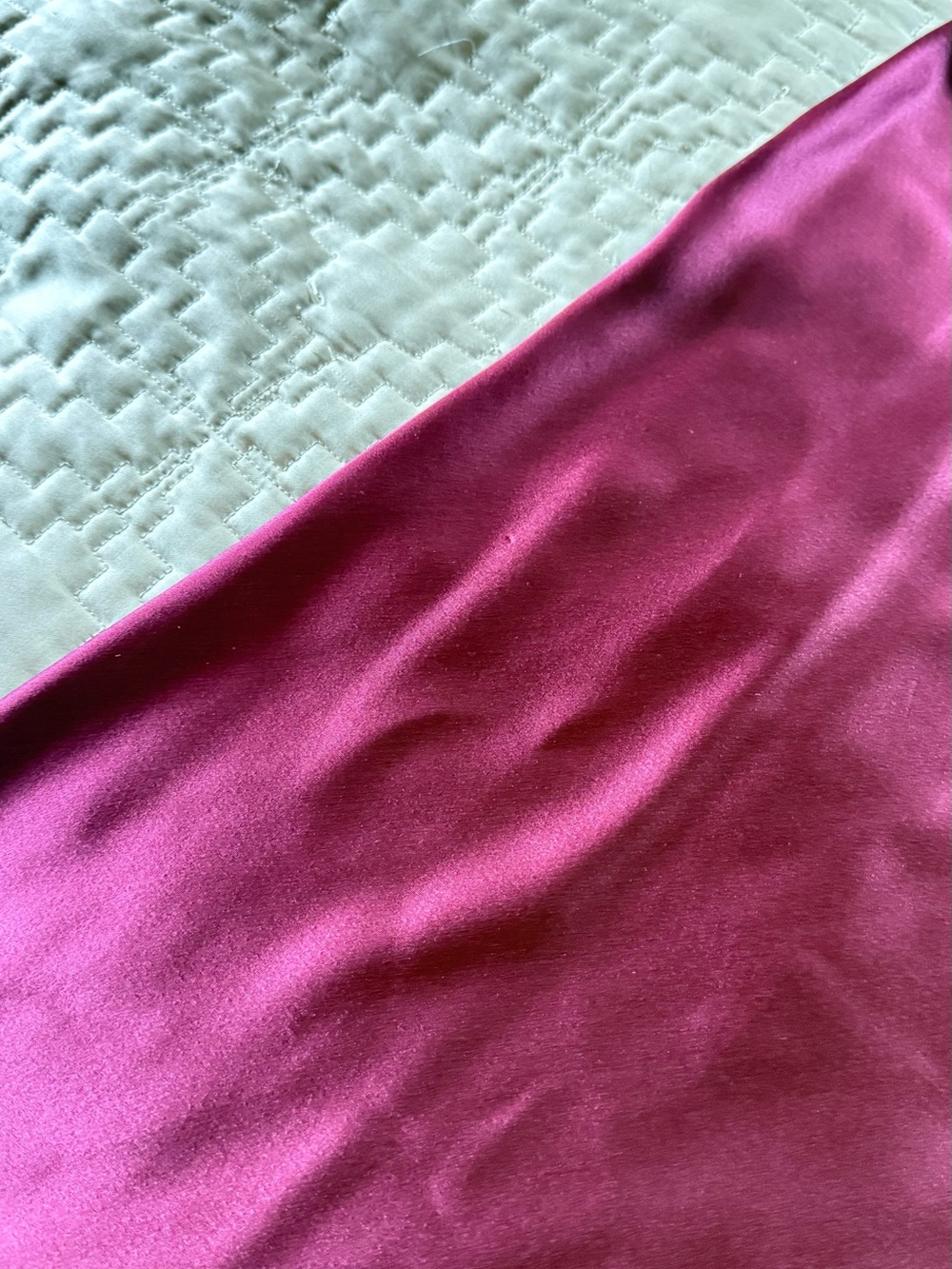 Reformation Minimalist Silk Red Slip on Dress - Picture 8 of 12